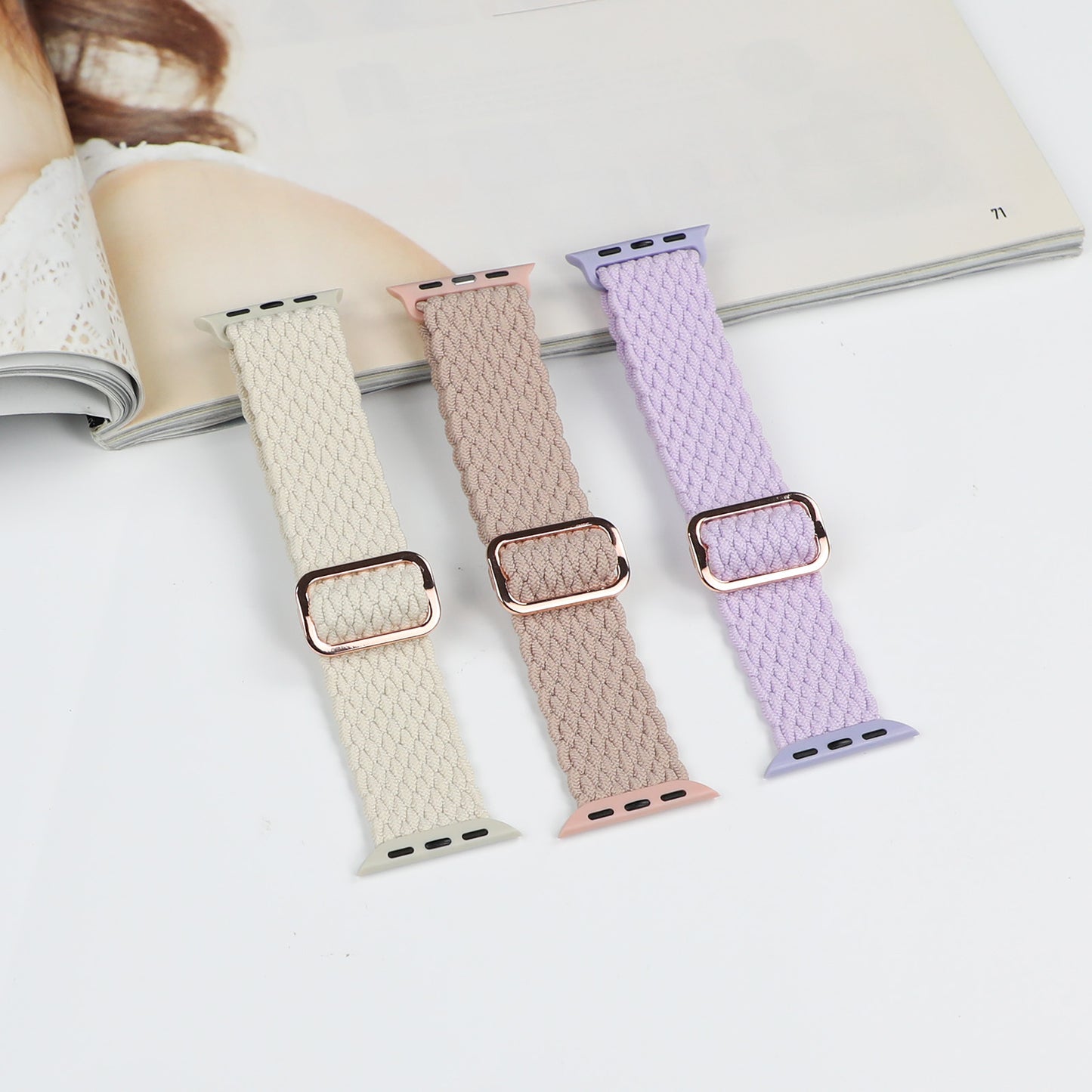 3 Uhren Armbänder S-Modell - Twistify