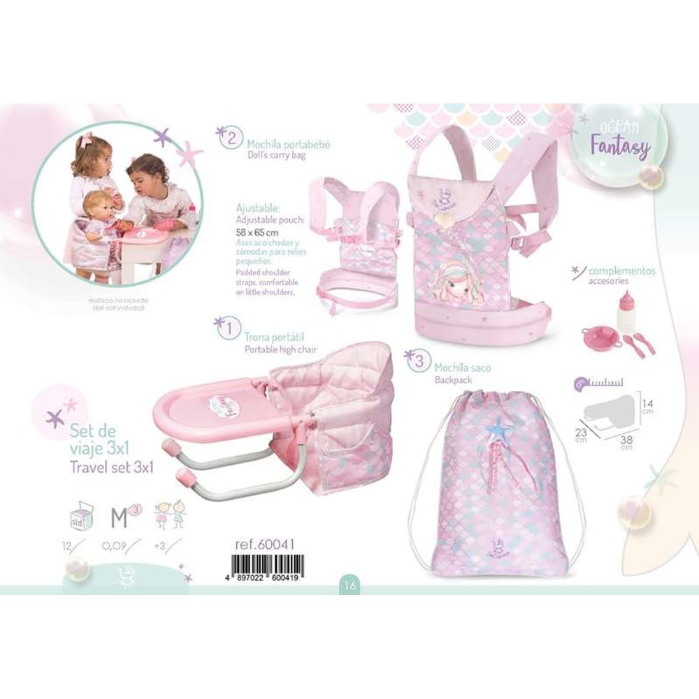 Decuevas Ocean Fantasy Puppenzubehör – Reise-Set für kleine Abenteurer - Twistify