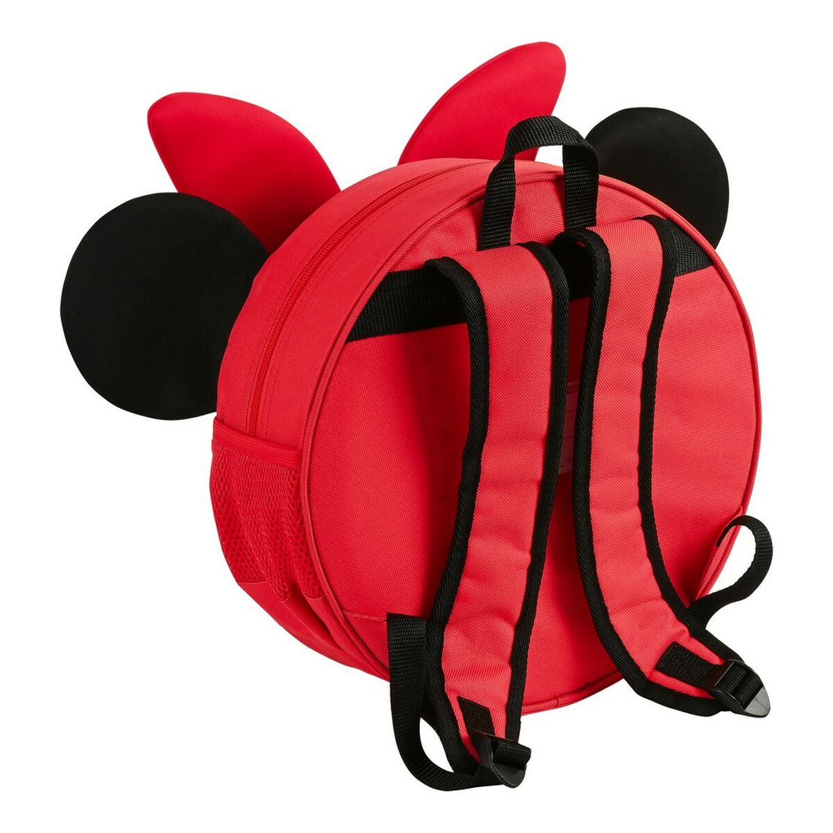 3D-Kinderrucksack Minnie Mouse - Rot/Schwarz (31 x 31 x 10 cm) - Twistify