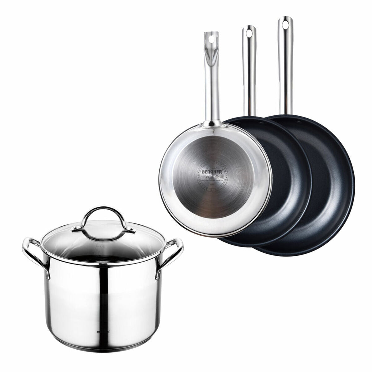 Pfannenset Bergner Cookware Gourmet (4-teilig) - Twistify