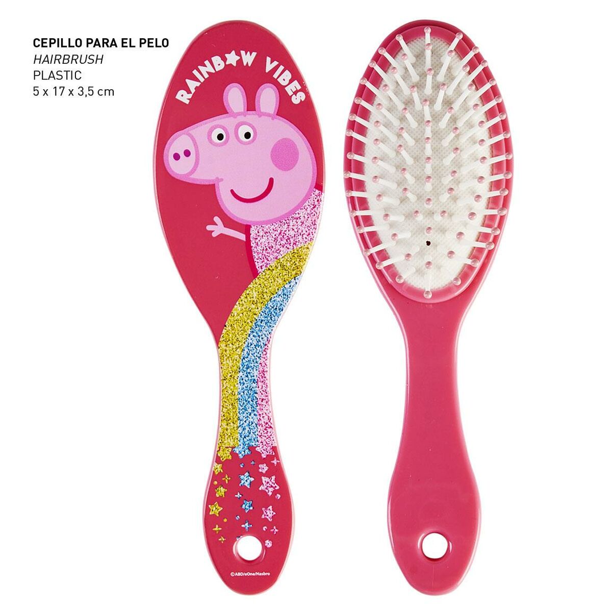 Peppa Pig Kulturtasche mit Zubehör – Fuchsia (4-teilig) - Twistify