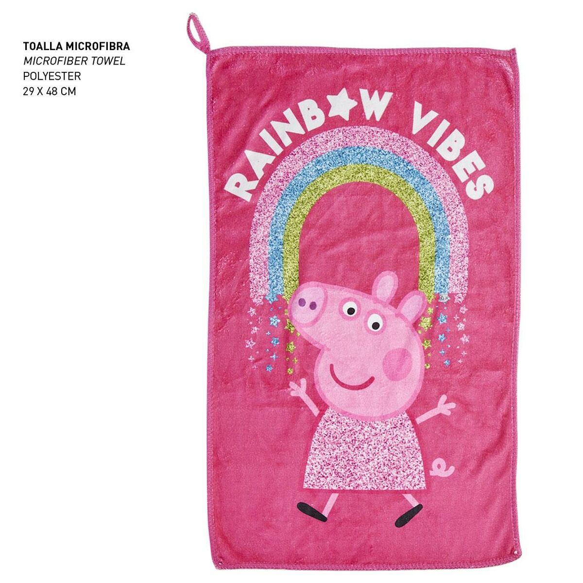 Peppa Pig Kulturtasche mit Zubehör – Fuchsia (4-teilig) - Twistify