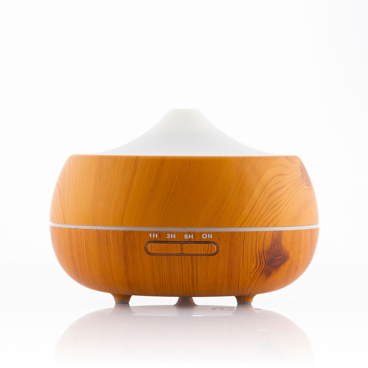 Aroma Diffuser & Luftbefeuchter – Multicolour LED mit Holz-Effekt - Twistify