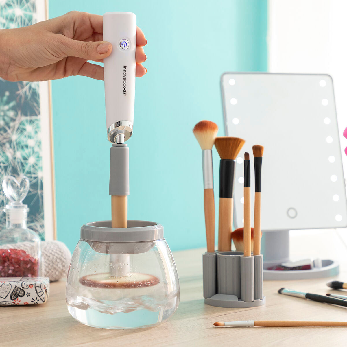 Automatischer Make-up-Pinselreiniger und Trockner - Twistify