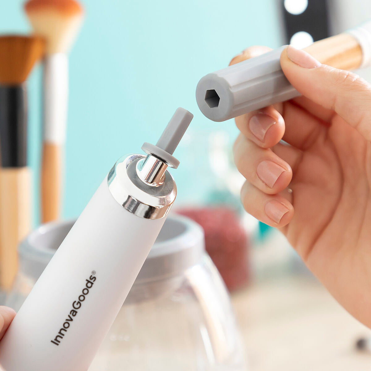 Automatischer Make-up-Pinselreiniger und Trockner - Twistify