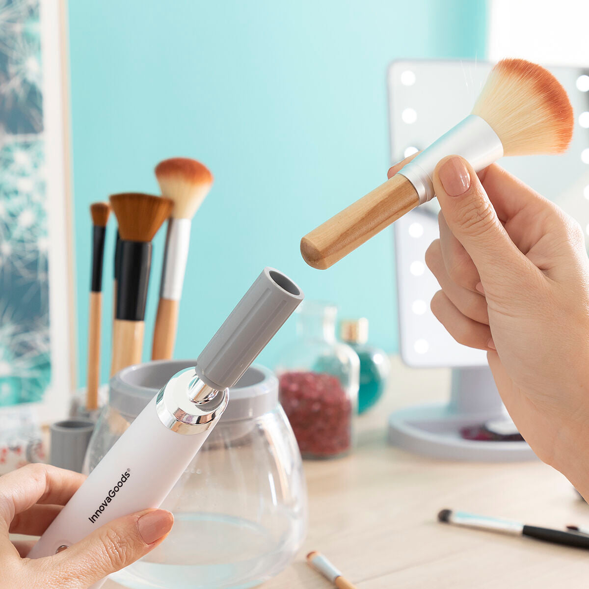 Automatischer Make-up-Pinselreiniger und Trockner - Twistify