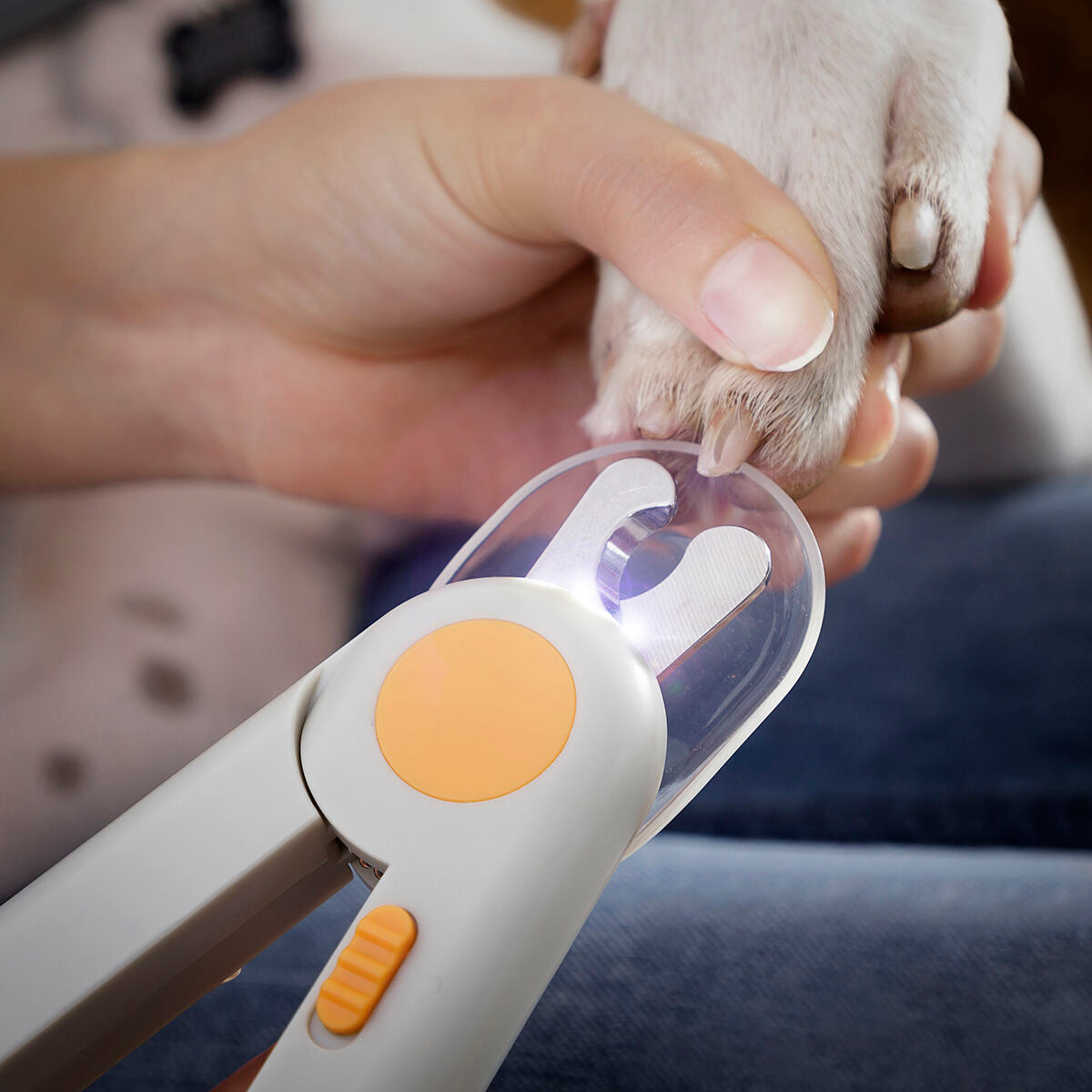Tier-Nagelknipser mit LED Licht - Twistify