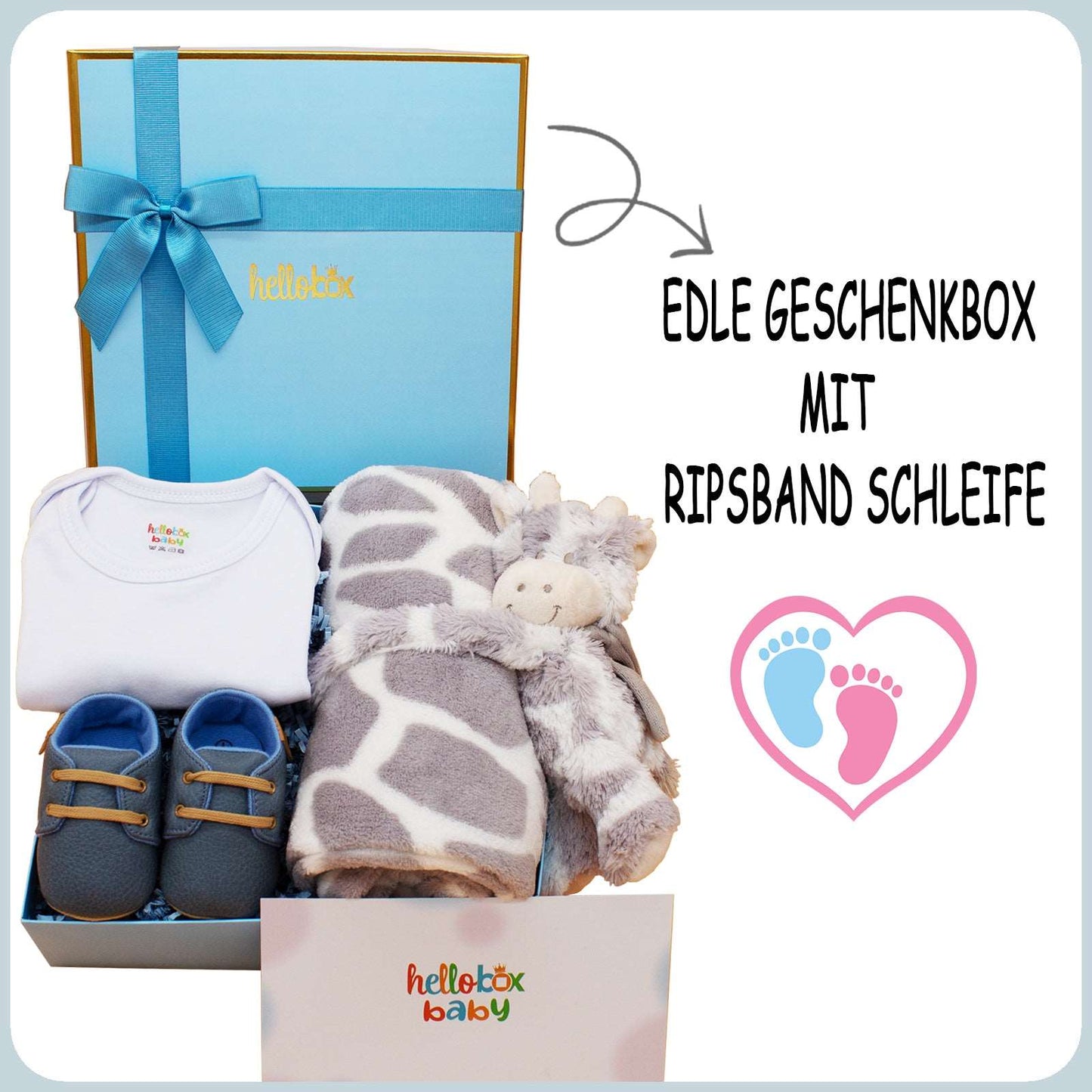 Hellobox Geschenk-Set für Neugeborene - Twistify