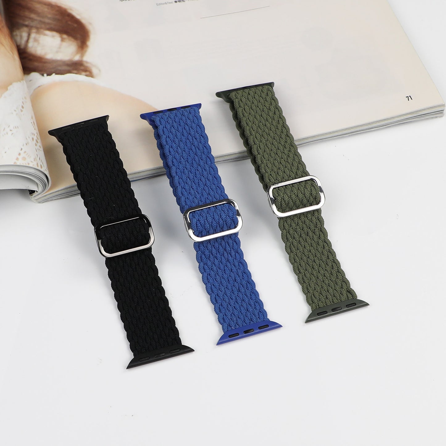 3 Uhren Armbänder S-Modell - Twistify