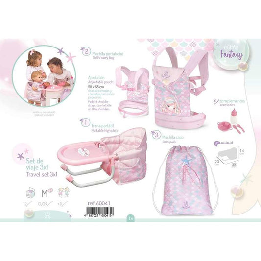 Decuevas Ocean Fantasy Puppenzubehör – Reise-Set für kleine Abenteurer - Twistify